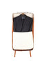 Kleidersack aus braunem Kalbsleder Offen Innen | Traveller's Suits